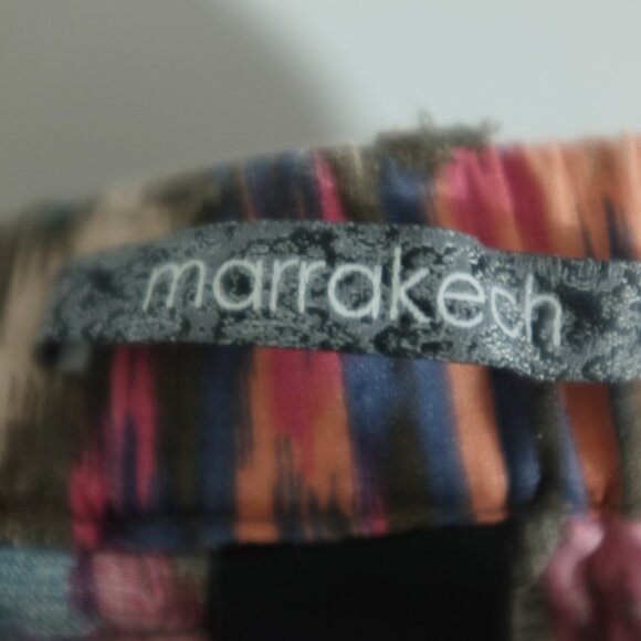 COPY - Anthropologie Marrakech Ikat slim pants 100% linen size L - Picture 5 of 9